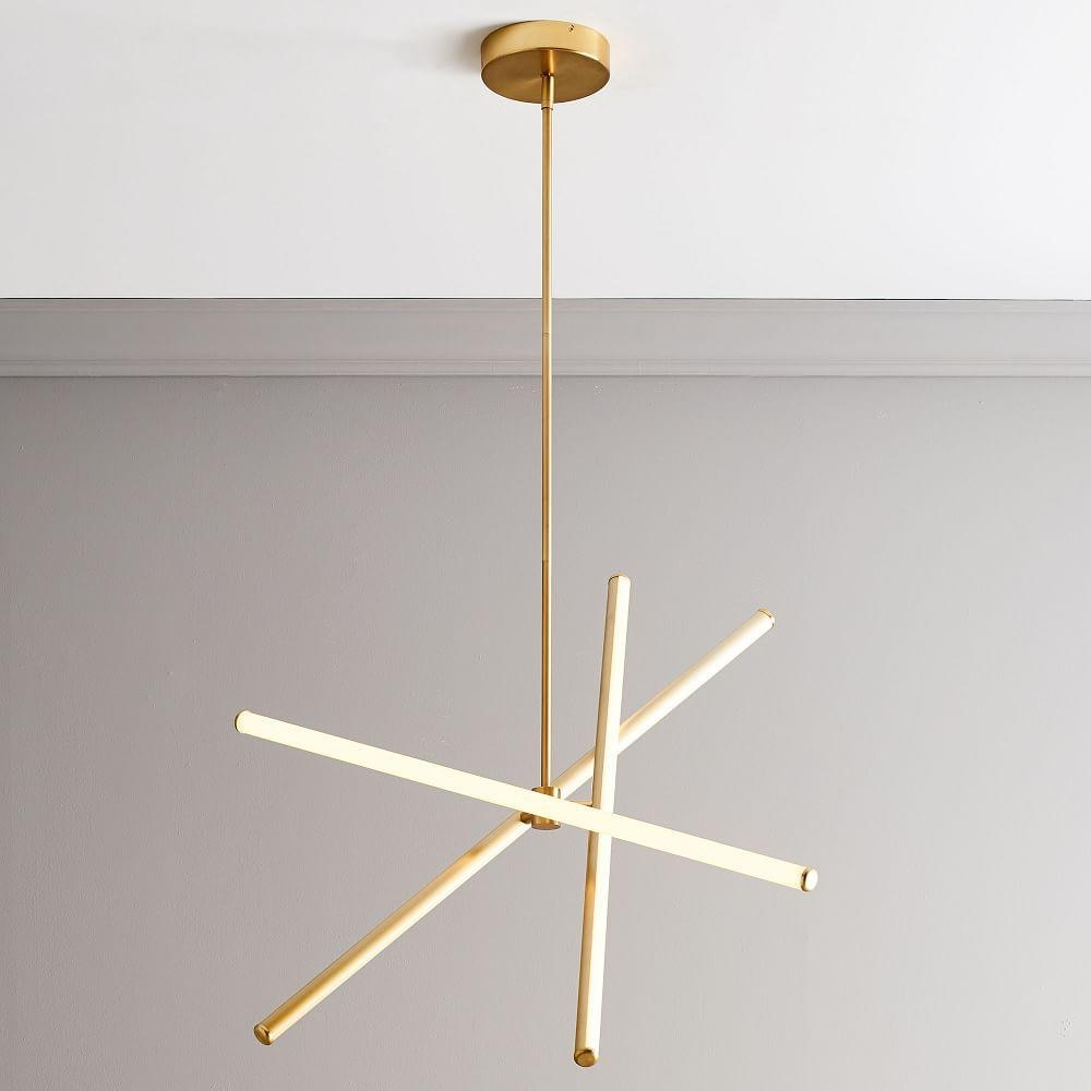 Pelle Asymmetrical Chandelier 4 Light | west elm I Pelle Asymmetrical Chandelier 4 Light | west elm I
